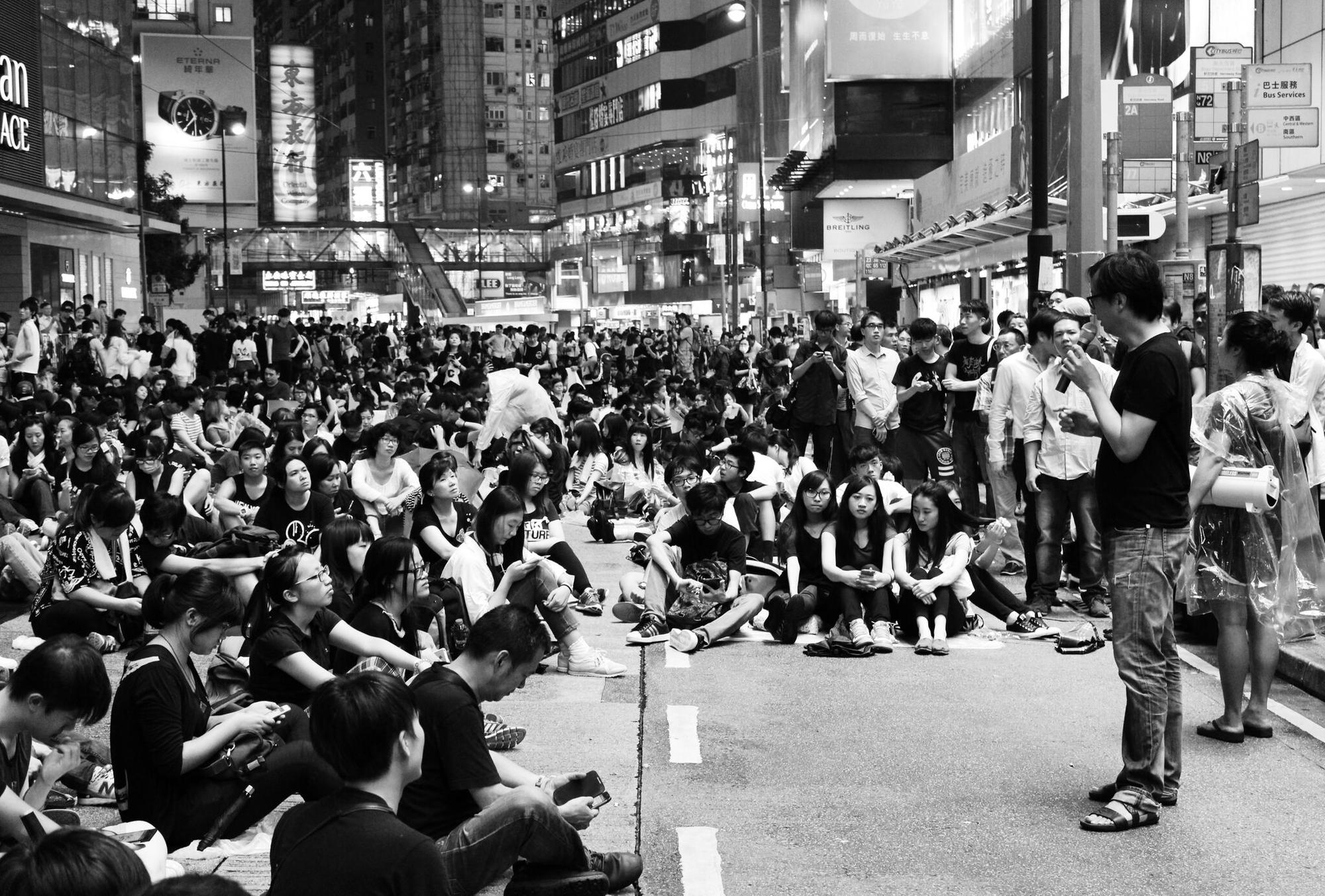 La revolución de los paraguas en Hong Kong 5